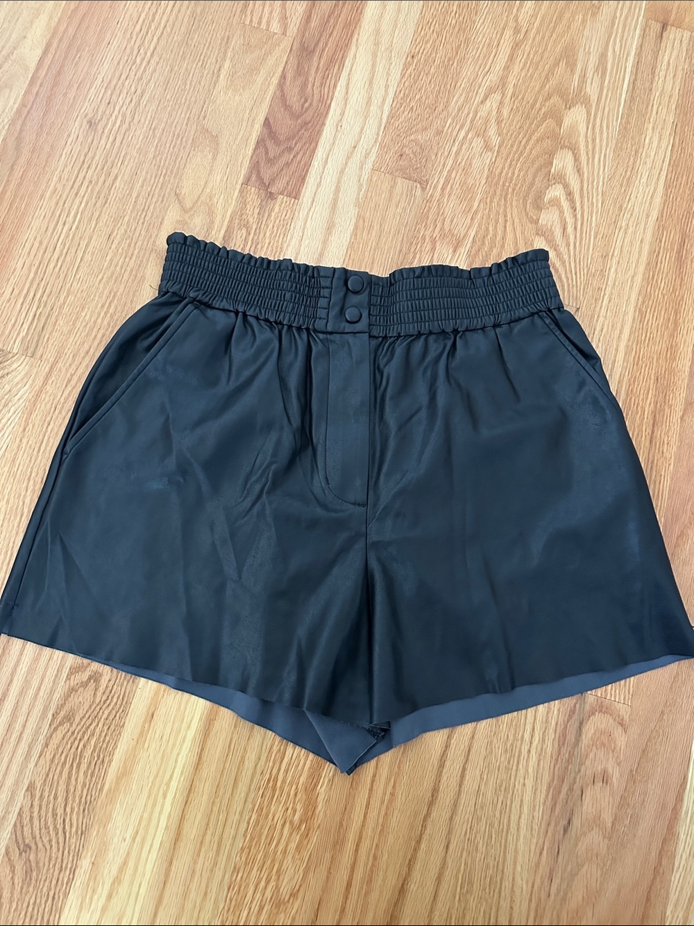 Wilfred Free (Aritzia) Pleather Shorts